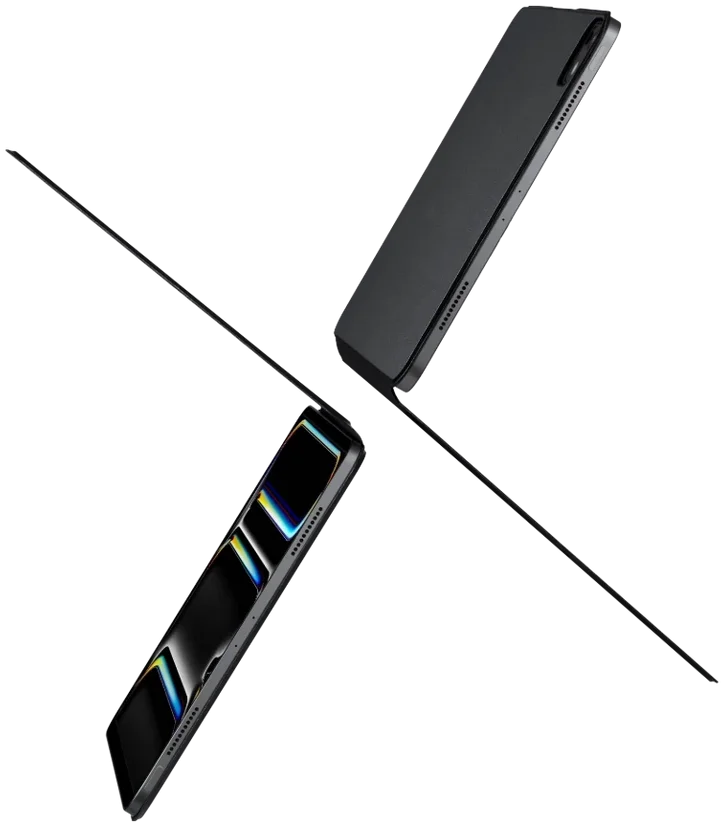 PITAKA MagEZ Folio 2 iPad Air 11 2024/2025/2026 / Pro 11 (2022-2018) Hoes Zwart afbeelding 11
