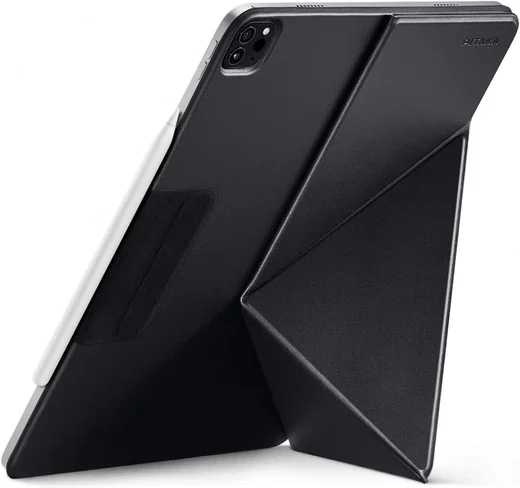 PITAKA MagEZ Folio 2 iPad Air 11 2024/2025/2026 / Pro 11 (2022-2018) Hoes Zwart afbeelding 1