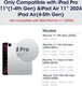 PITAKA MagEZ Folio 2 iPad Air 11 2024/2025/2026 / Pro 11 (2022-2018) Hoes Zwart afbeelding 3