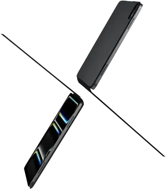 PITAKA MagEZ Folio 2 iPad Air 13 24/25/26/Pro 12.9 22/21/20/18 Hoes Stand Zwart afbeelding 12