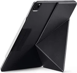 PITAKA MagEZ Folio 2 iPad Air 13 24/25/26/Pro 12.9 22/21/20/18 Hoes Stand Zwart afbeelding