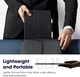 PITAKA MagEZ Folio 2 iPad Air 13 24/25/26/Pro 12.9 22/21/20/18 Hoes Stand Zwart afbeelding 9