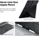 PITAKA MagEZ Folio 2 iPad Pro 11 (2024/2025) Hoes met Vouwbare Stand Zwart afbeelding 8
