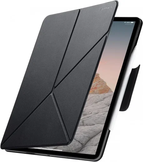 PITAKA MagEZ Folio 2 iPad Pro 11 (2024/2025) Hoes met Vouwbare Stand Zwart afbeelding 2