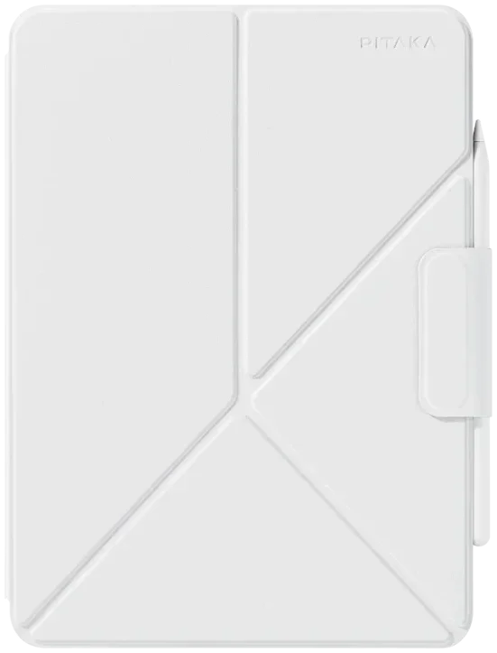 PITAKA MagEZ Folio 2 iPad Pro 11 (2024/2025) Hoes met Vouwbare Stand Wit afbeelding 11