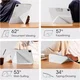 PITAKA MagEZ Folio 2 iPad Pro 11 (2024/2025) Hoes met Vouwbare Stand Wit afbeelding 6