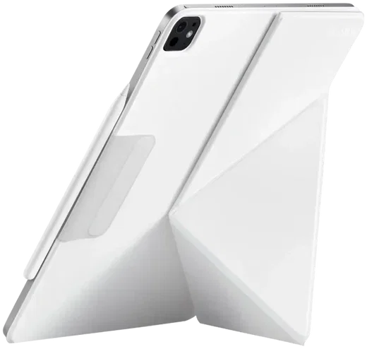PITAKA MagEZ Folio 2 iPad Pro 11 (2024/2025) Hoes met Vouwbare Stand Wit afbeelding 1