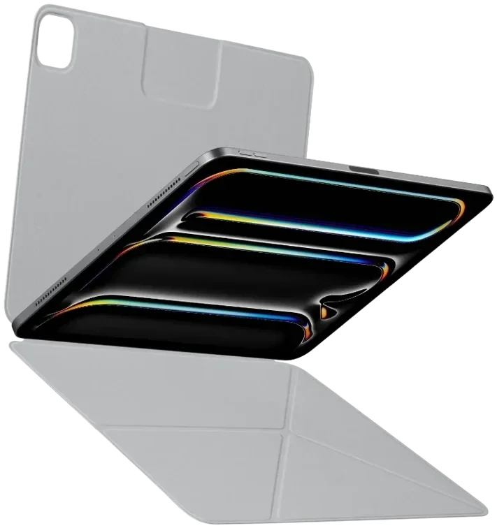 PITAKA MagEZ Folio 2 iPad Pro 11 (2024/2025) Hoes met Vouwbare Stand Wit afbeelding 12