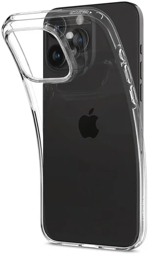 Spigen Crystal Flex Apple iPhone 15 Pro Max Hoesje Back Cover Transparant afbeelding 2