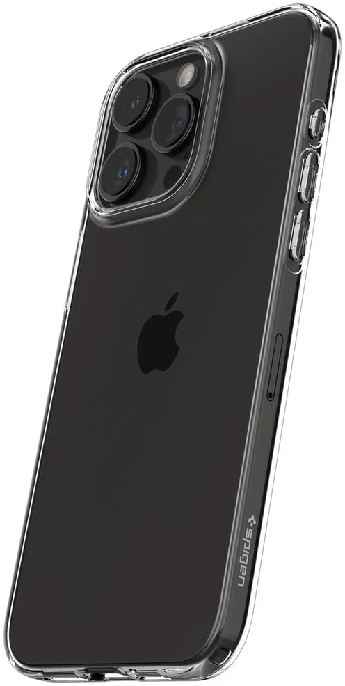Spigen Crystal Flex Apple iPhone 15 Pro Max Hoesje Back Cover Transparant afbeelding 6