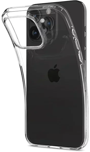 Spigen Crystal Flex Apple iPhone 15 Pro Hoesje Back Cover Transparant afbeelding 2