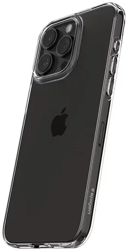 Spigen Crystal Flex Apple iPhone 15 Pro Hoesje Back Cover Transparant afbeelding 6