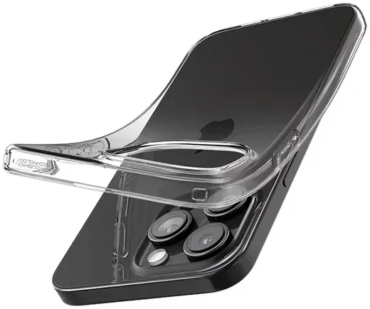 Spigen Crystal Flex Apple iPhone 15 Pro Hoesje Back Cover Transparant afbeelding 7