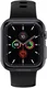 Spigen Ultra Hybrid - Apple Watch 44MM Case - Full Screen Protect - Clear Zwart afbeelding 9