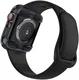 Spigen Ultra Hybrid - Apple Watch 44MM Case - Full Screen Protect - Clear Zwart afbeelding 10
