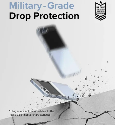 Ringke Fusion Samsung Galaxy Z Flip 6 Hoesje Back Cover Transparant afbeelding 4