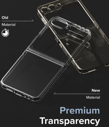 Ringke Fusion Samsung Galaxy Z Flip 6 Hoesje Back Cover Transparant afbeelding 7