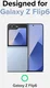 Ringke Fusion Samsung Galaxy Z Flip 6 Hoesje MagSafe Transparant afbeelding 2