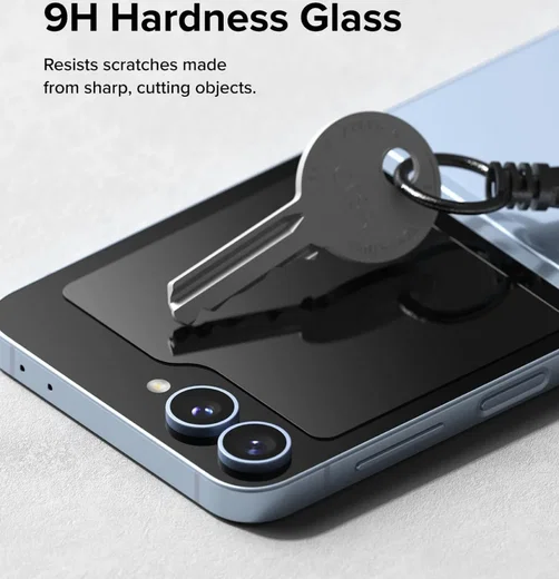 Ringke Cover Display Samsung Galaxy Z Flip 6 Screen Protector (2-Pack) afbeelding 7
