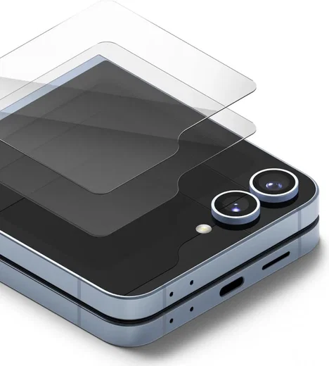 Ringke Cover Display Samsung Galaxy Z Flip 6 Screen Protector (2-Pack) afbeelding 1