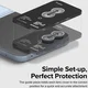 Ringke Frame Glass Samsung Galaxy Z Flip 6 Camera Protector Zwart 2-Pack afbeelding 6