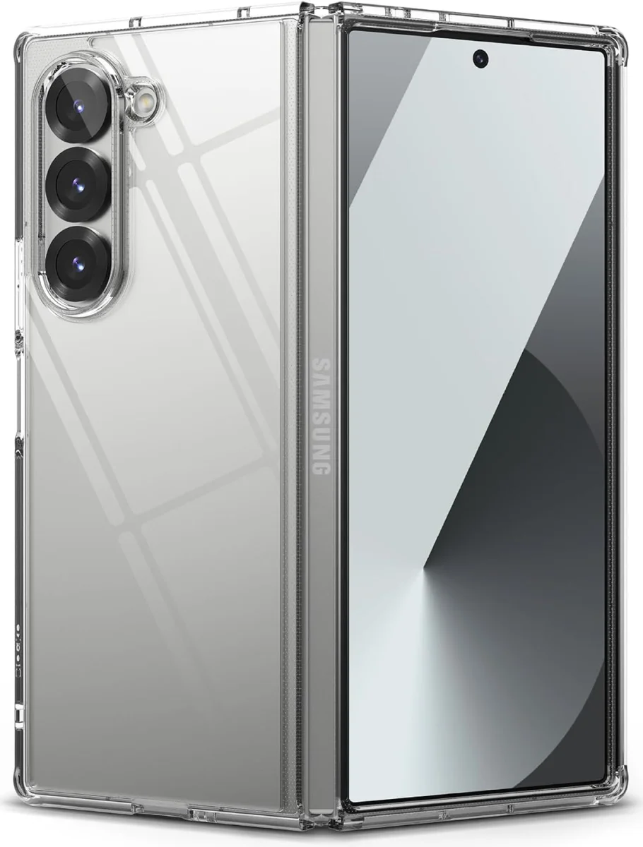 Ringke Fusion Samsung Galaxy Z Fold 6 Hoesje Back Cover Transparant afbeelding 1