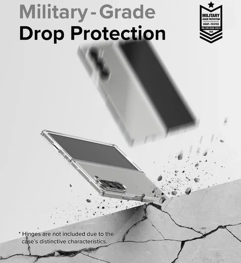 Ringke Fusion Samsung Galaxy Z Fold 6 Hoesje Back Cover Transparant afbeelding 4