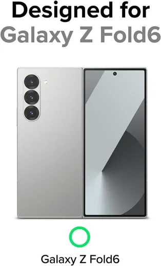 Ringke Fusion Samsung Galaxy Z Fold 6 Hoesje Back Cover Transparant afbeelding 8