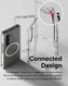 Ringke Fusion Samsung Galaxy Z Fold 6 Hoesje MagSafe Transparant afbeelding 4