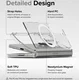 Ringke Fusion Samsung Galaxy Z Fold 6 Hoesje MagSafe Transparant afbeelding 5