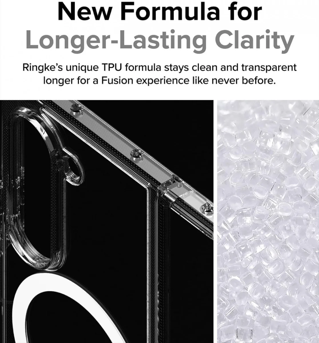 Ringke Fusion Samsung Galaxy Z Fold 6 Hoesje MagSafe Transparant afbeelding 8