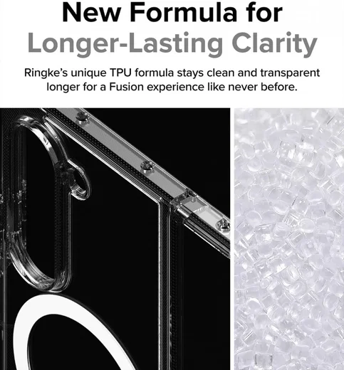 Ringke Fusion Samsung Galaxy Z Fold 6 Hoesje MagSafe Transparant afbeelding 8