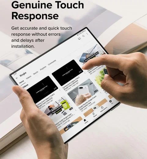 Ringke Dual Easy Film Samsung Galaxy Z Fold 6 Screen Protector Folie 2-Pack afbeelding 5