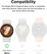 Ringke - Samsung Galaxy Watch 7 40MM - Bezel Styling Silver + Tempered Glass afbeelding 3