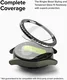Ringke - Bezel Styling + Tempered Glass - Samsung Galaxy Watch 7 40MM - Zwart 80 afbeelding 2