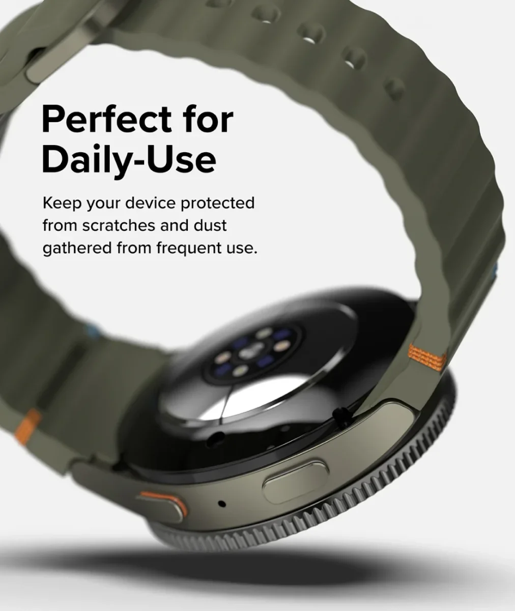 Ringke - Bezel Styling + Tempered Glass - Samsung Galaxy Watch 7 40MM - Zwart 99 afbeelding 9