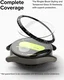 Ringke - Samsung Galaxy Watch 7 44MM - Bezel Styling Zwart + Tempered Glass afbeelding 2
