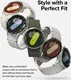 Ringke - Samsung Galaxy Watch 7 44MM - Bezel Styling Zwart + Tempered Glass afbeelding 6