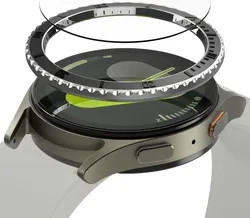 Ringke - Bezel Styling + Tempered Glass - Samsung Galaxy Watch 7 44MM - Zwart 96 afbeelding