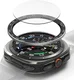 Ringke - Samsung Galaxy Watch Ultra - Bezel Premium 98 + Tempered Glass - Zwart afbeelding 1
