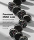 Ringke - Samsung Galaxy Watch Ultra - Bezel Premium 99 + Tempered Glass - Zwart afbeelding 14