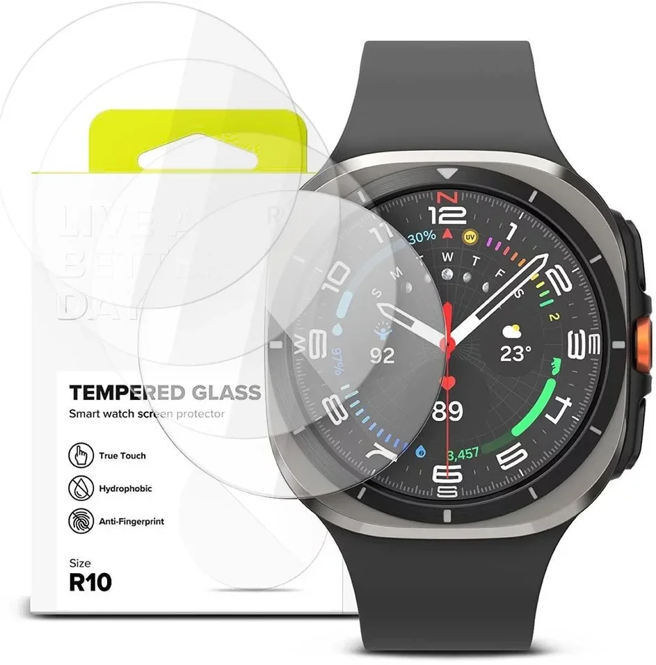Ringke R11 - Samsung Galaxy Watch Ultra Screen Protector 4-Pack afbeelding 1