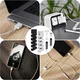 12 Pack Flexibele Siliconen Kabelbeschermers Zwart en Wit afbeelding 9
