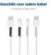 12 Pack Flexibele Siliconen Kabelbeschermers Zwart en Wit afbeelding 6