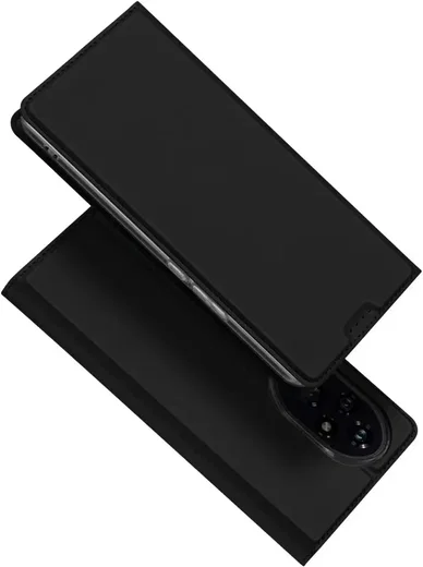 Dux Ducis Skin Pro Honor 200 Hoesje Portemonnee Zwart afbeelding 4