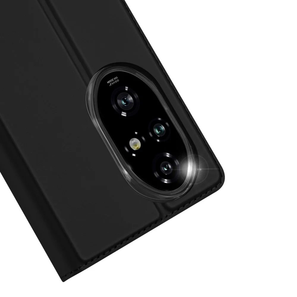 Dux Ducis Skin Pro Honor 200 Pro Hoesje Portemonnee Zwart afbeelding 6