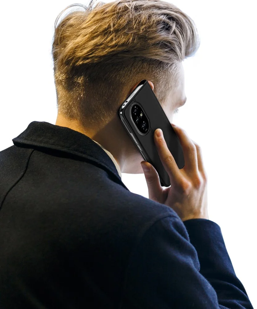 Dux Ducis Skin Pro Honor 200 Pro Hoesje Portemonnee Zwart afbeelding 9