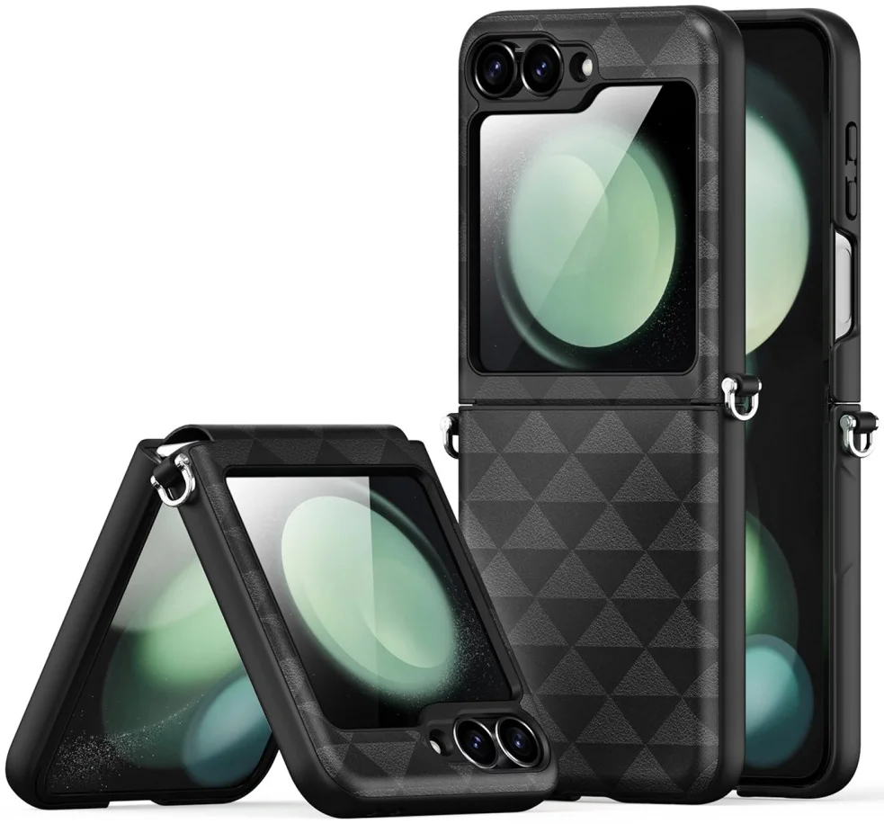Dux Ducis Fitt Samsung Galaxy Z Flip 6 Hoesje Back Cover Zwart afbeelding 1