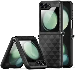 Dux Ducis Fitt Samsung Galaxy Z Flip 6 Hoesje Back Cover Zwart afbeelding