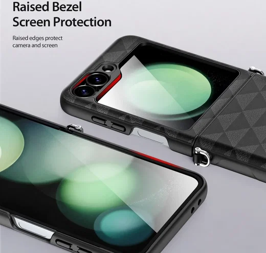 Dux Ducis Fitt Samsung Galaxy Z Flip 6 Hoesje Back Cover Zwart afbeelding 10